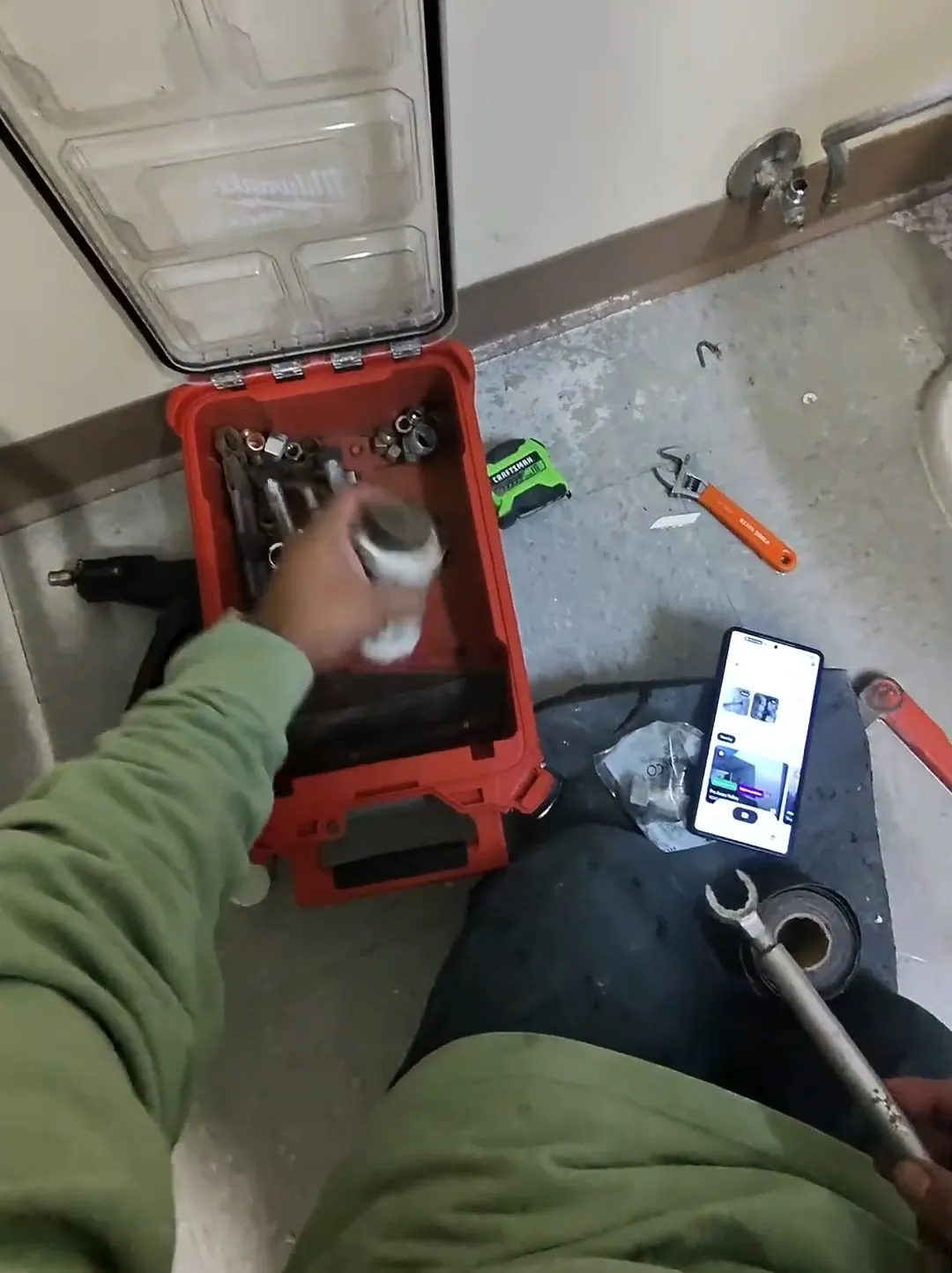 Commercial Restroom Drain Cutting Tool for Emergency Plumber in Ennis, TX in Ennis, Texas.